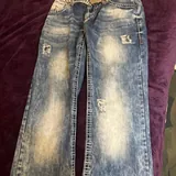 Джинсы True Religion с ремнем 2