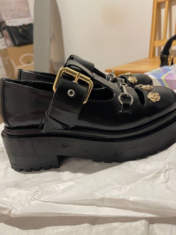 Обувь коричневые кожаные, черные кожаные 3