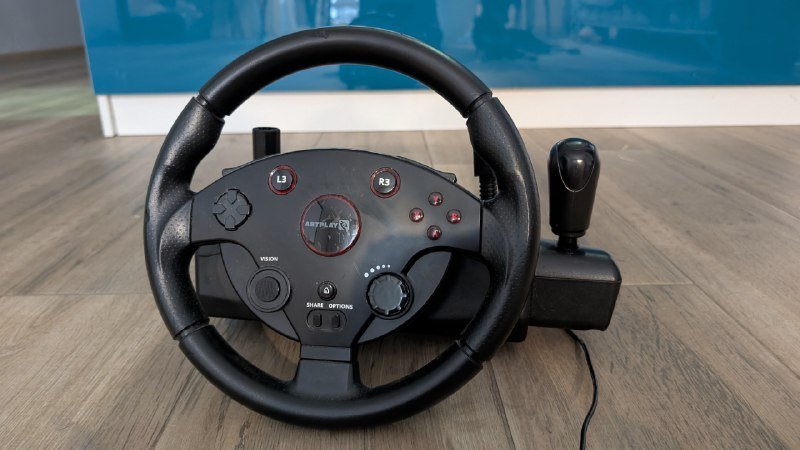 Игровой руль для компьютера 5