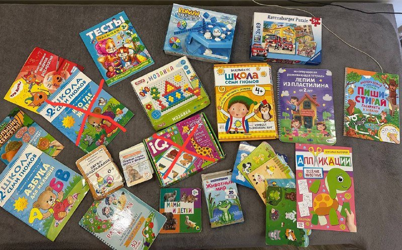 развивашки и книги