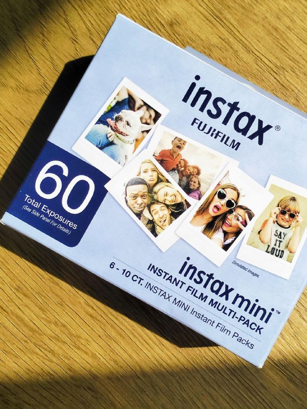 Картриджи Instax Mini на 60 снимков