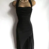 Чёрное платье Vivienne Westwood style 1