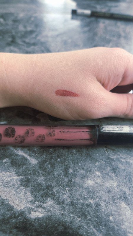 Набор косметики, крем для депиляции, блеск и помада для губ 3