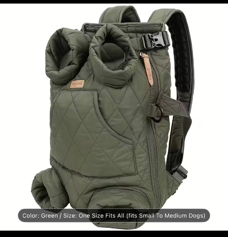 Рюкзак для собаки утепленный
