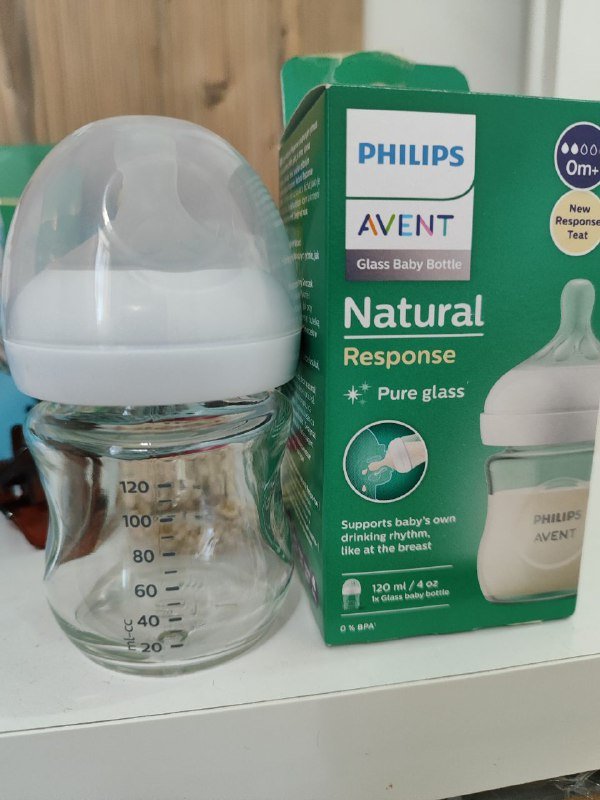 Бутылочка Philips Avent стеклянная