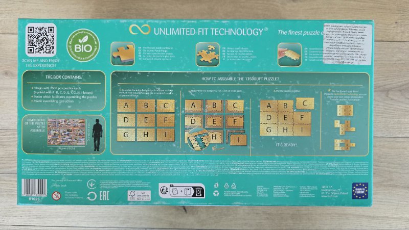 Пазлы 13500 деталей 4