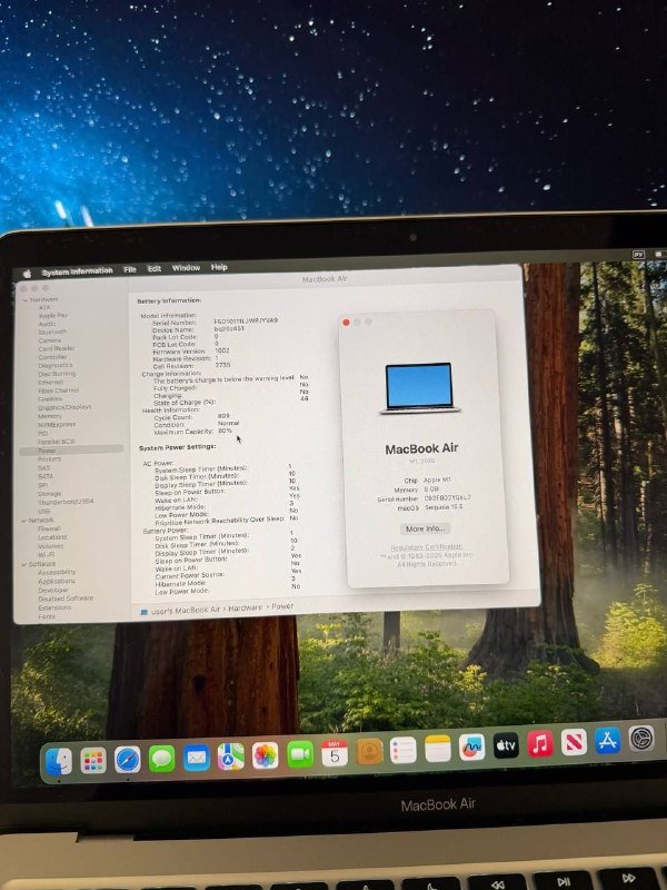 MacBook Air M1 8/256 silver 3