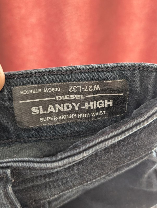 Diesel Jeans Slandy-High Woman W27 L32 3