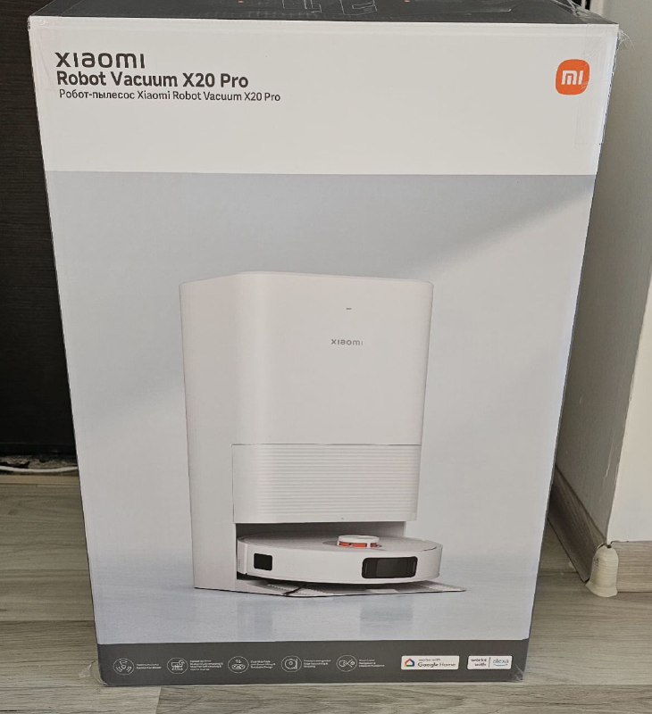 Робот-пылесос Xiaomi Robot Vacuum X20 Pro