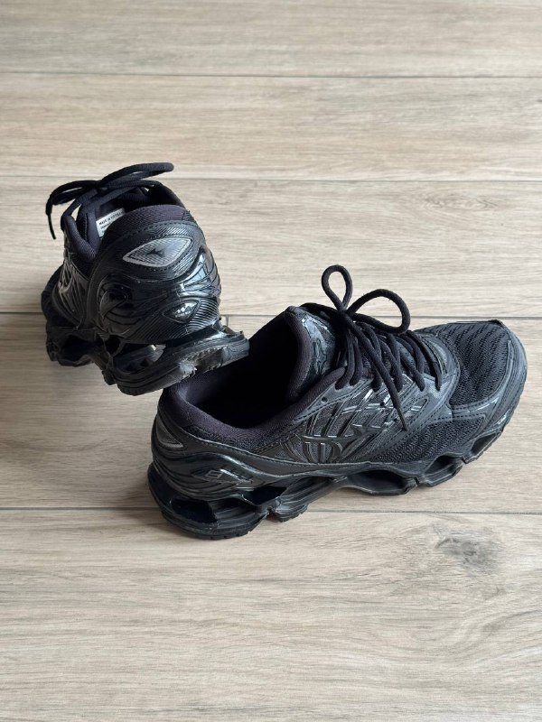 Mizuno Wave Prophecy 8 кроссовки мужские черные 3