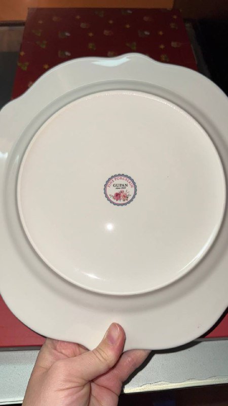 Новогодние тарелки 2 салатных, 2 больших 3