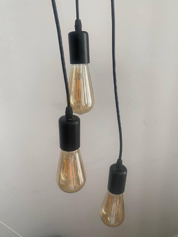 Люстра светильник с 3 лампами