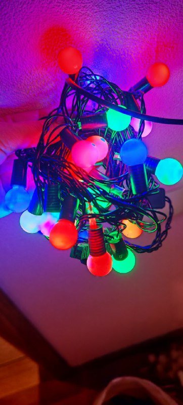 Гирлянды светодиодные и советские 4
