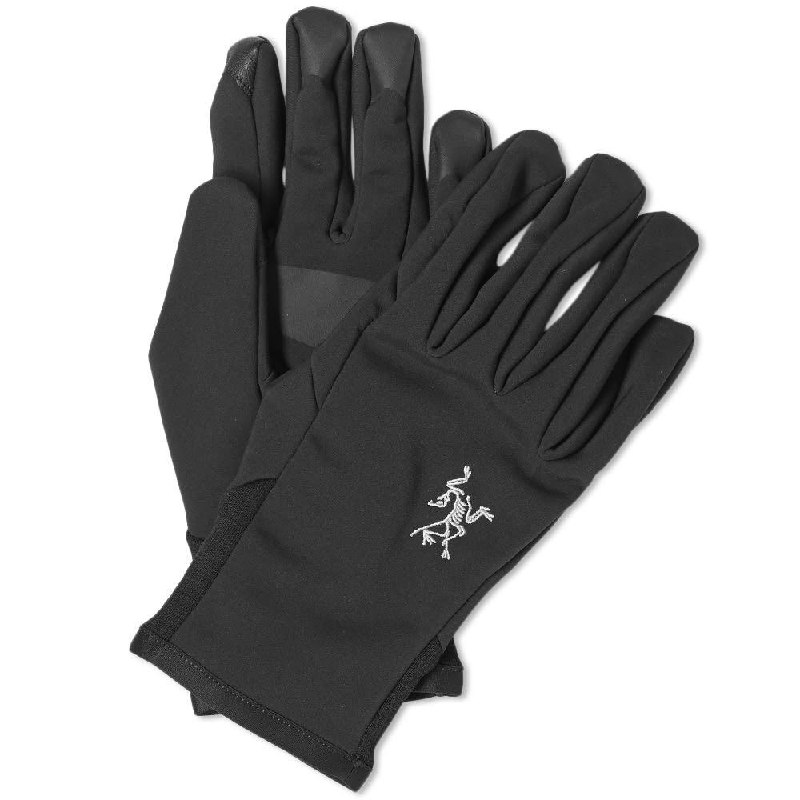Черные перчатки Arcteryx
