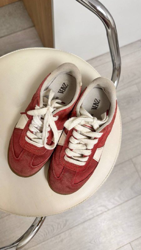 Ботинки для девочки замшевые ZARA р-р 32 2