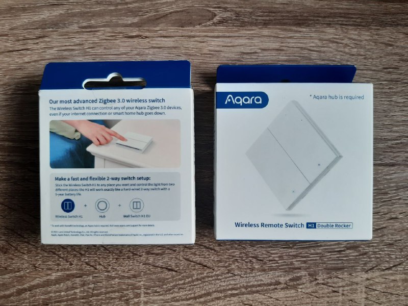 Aqara Wireless Remote Switch H1, новые