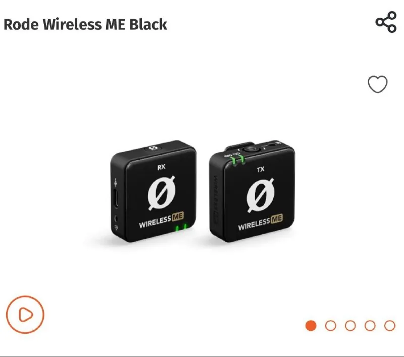 Микрофон Rode Wireless Me 1