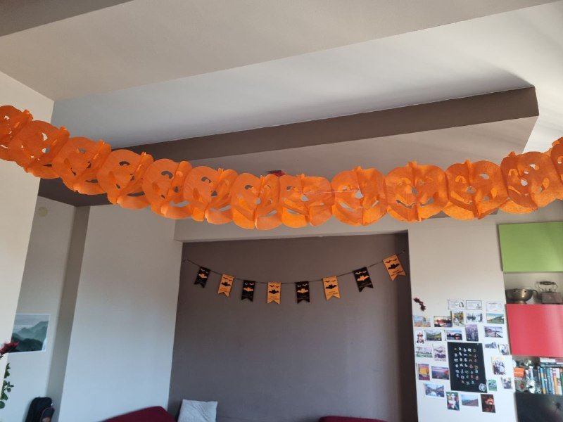 Вещи с Хэллоуина: бутыль, гирлянды, мелкие вещи 2