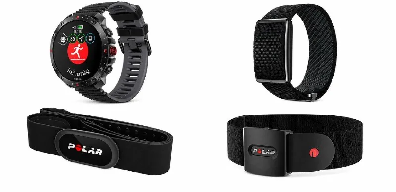 Polar Loop, Polar Grit X2 Pro, Polar H10, Polar Verity Sense
