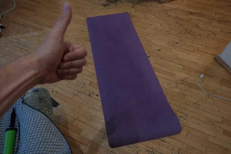 Спортивный коврик для йоги фитнеса пилатеса 2