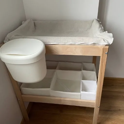 Пеленальный столик, органайзеры, ведро для подгузников