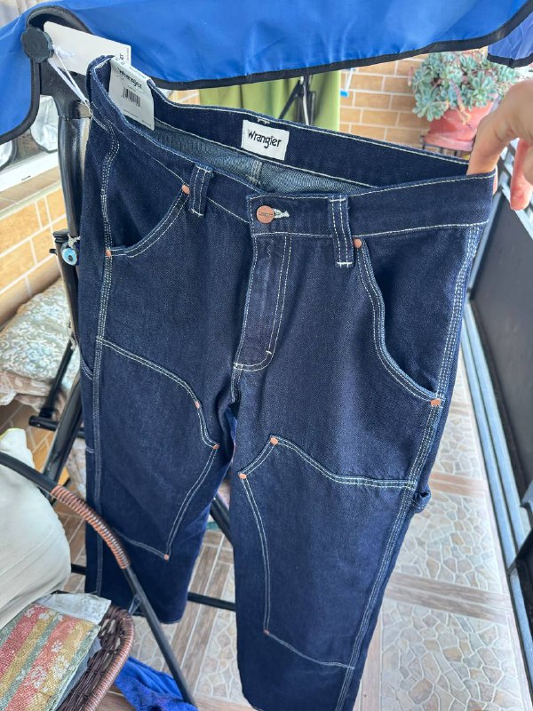 Джинсы Wrangler мужские темно-синие размер 32/32
