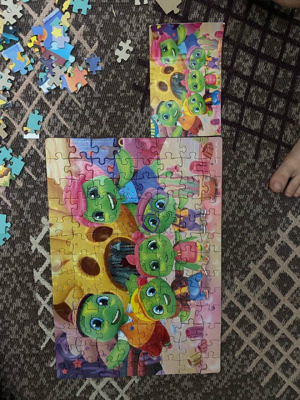 Пазлы, игра, конструктор майнкрафт, Lego creator, много маленьких игрушек 6