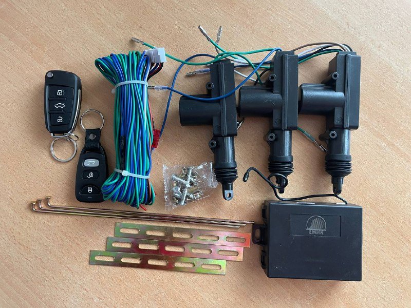 Комплект для установки центрального замка на автомобиль 2