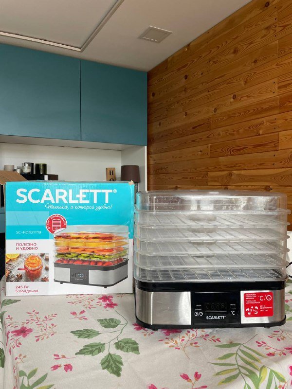 Сушилка для овощей и фруктов Scarlett SC-FD421T19