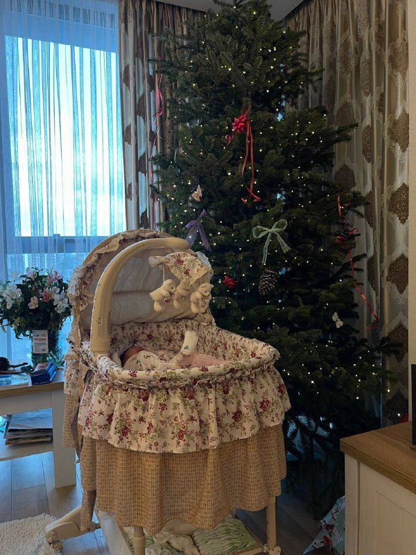 Кровать люлька для новорожденных 2