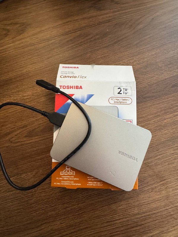 Toshiba 2TB внешний жесткий диск