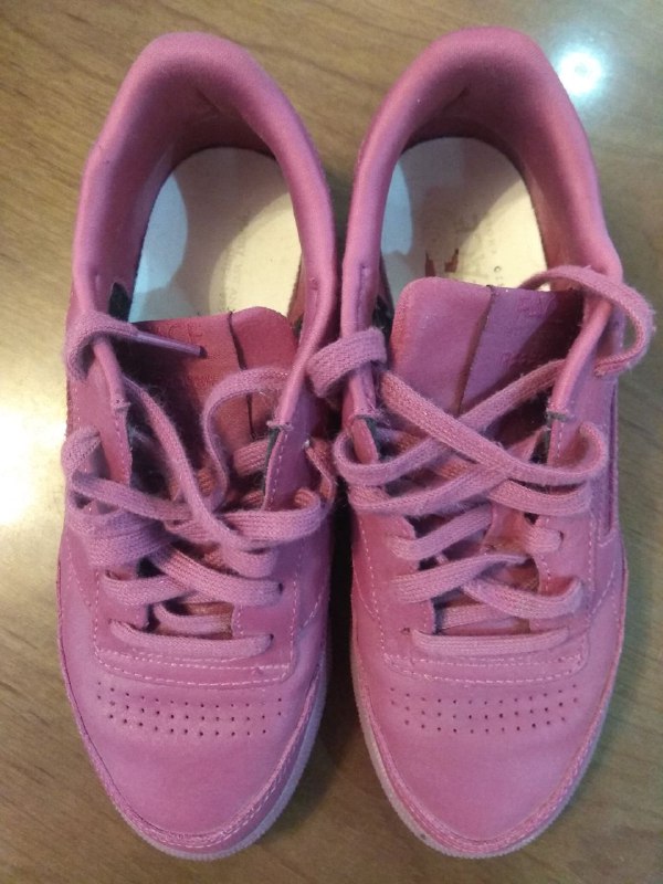Кроссовки Reebok женские из натуральной кожи, размер 36-36.5 6
