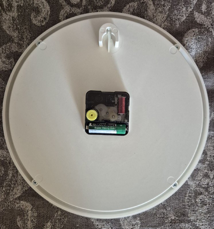 Настенные детские обучающие часы бесшумные 28,5 см 2