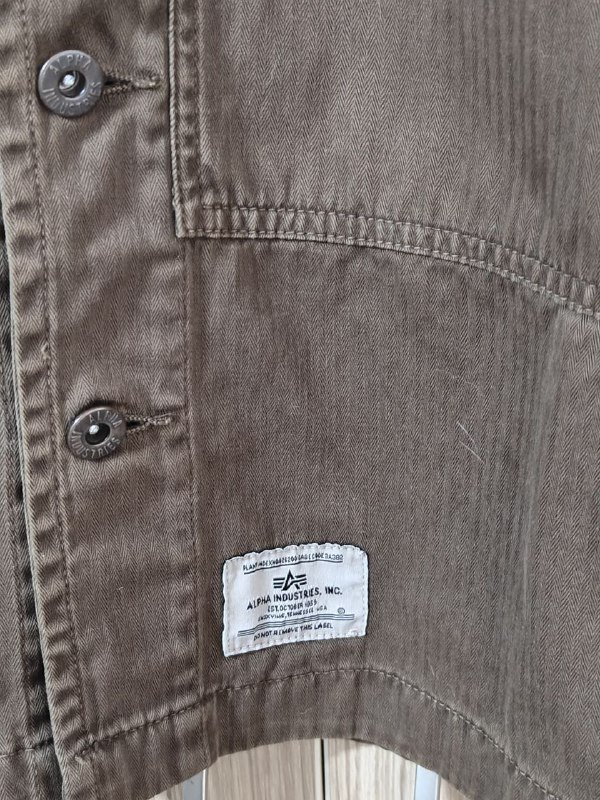 Куртка-рубашка мужская Alpha Industries размер M 2