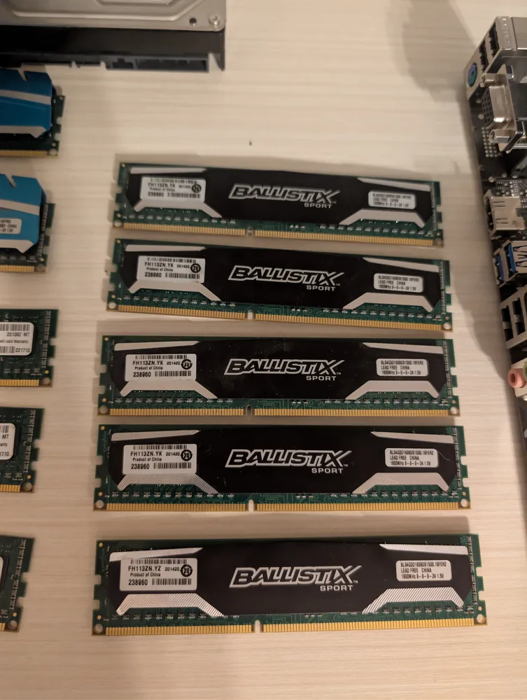 DDR3 RAM 16GB (4x4) 1600MHz 1