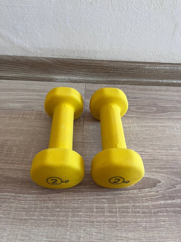 Небольшие гантели 2 кг 2