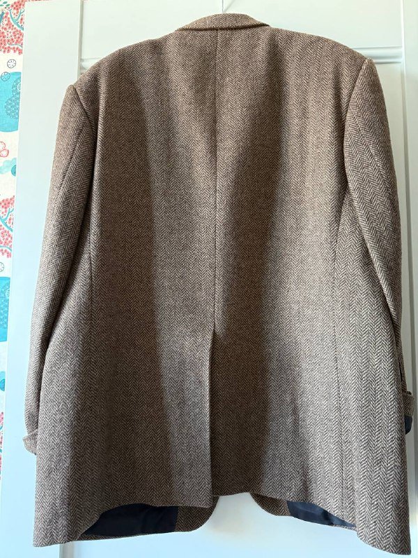 Пиджак из 100% шерсти оверсайз L-XL 3