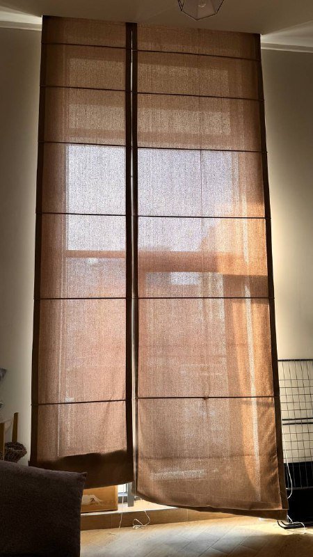 Шторы рулонные 2 шт бежевые