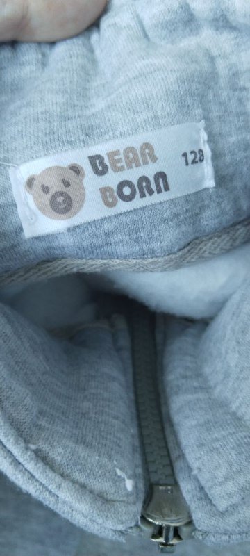 Теплый детский костюм рост 128 3