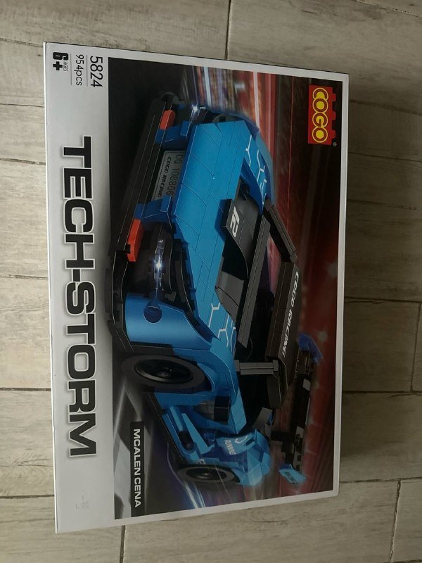 Детский конструктор спортивная машина 954 детали