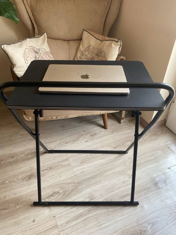 черный складной столик 2