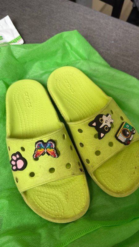 Детские тапки Crocs на размер 31-32