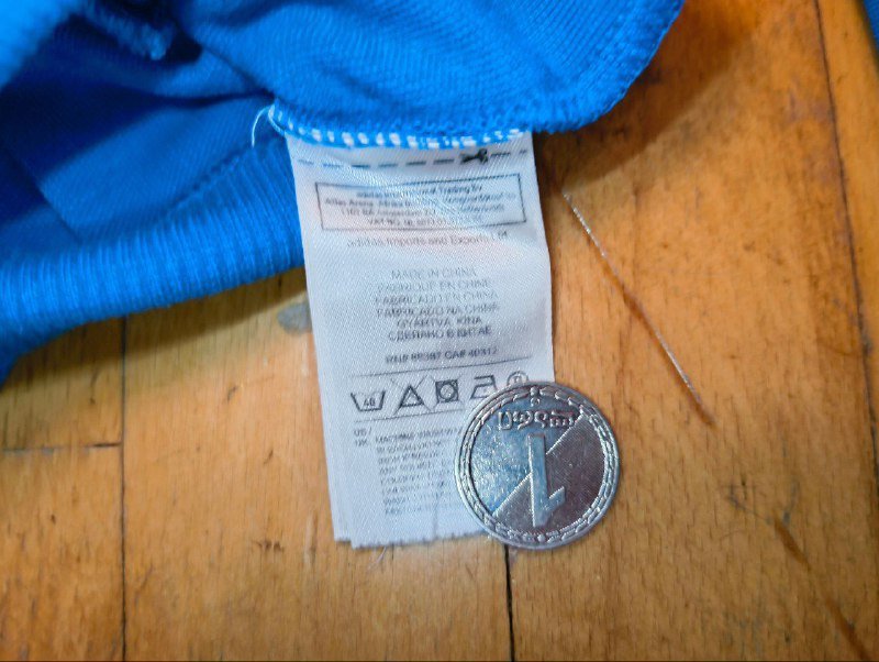 Зипка Адидас синяя размер M 2