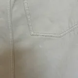 Бежевая джинсовая юбка H&M 4