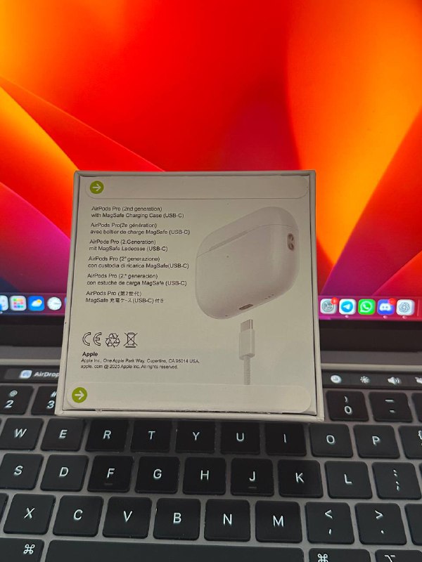 Premium копия AirPods Pro 2 наушники, кейс, амбюшуры 7