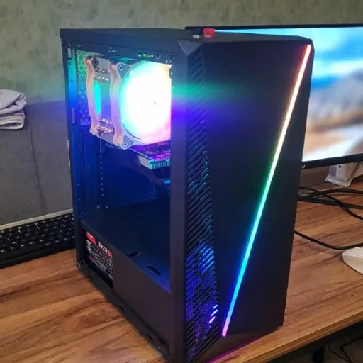 Комплектующие для ПК, видеокарта GTX 1050 Ti, корпус, БП