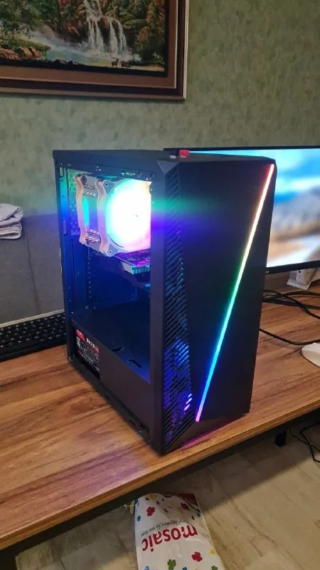 Комплектующие для ПК, видеокарта GTX 1050 Ti, корпус, БП