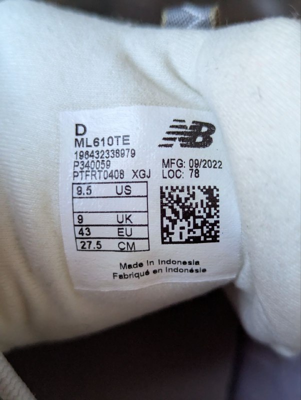 кроссовки New Balance 610 6