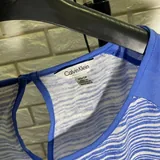 Кобальтовая блуза Calvin Klein 3