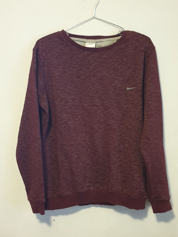 Бордовый спортивный свитшот Nike 2